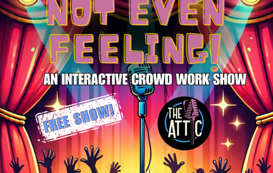 Not Even Feeling – An Interactive Crowd Work Show