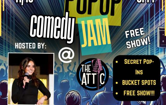 Pop-Up Comedy Jam