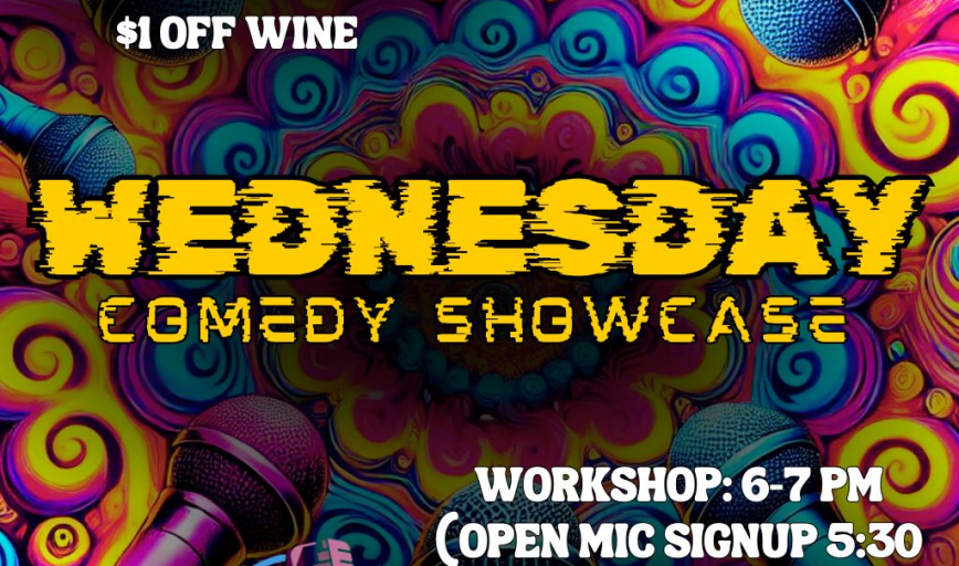Wednesday Open Mic and Comedy Showcase with Sista Lu