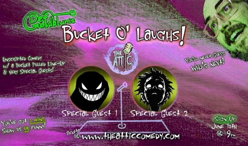 Def Goldblum’s Bucket O’ Laughs – Unscripted Comedy & Hilarious Hot Takes! 