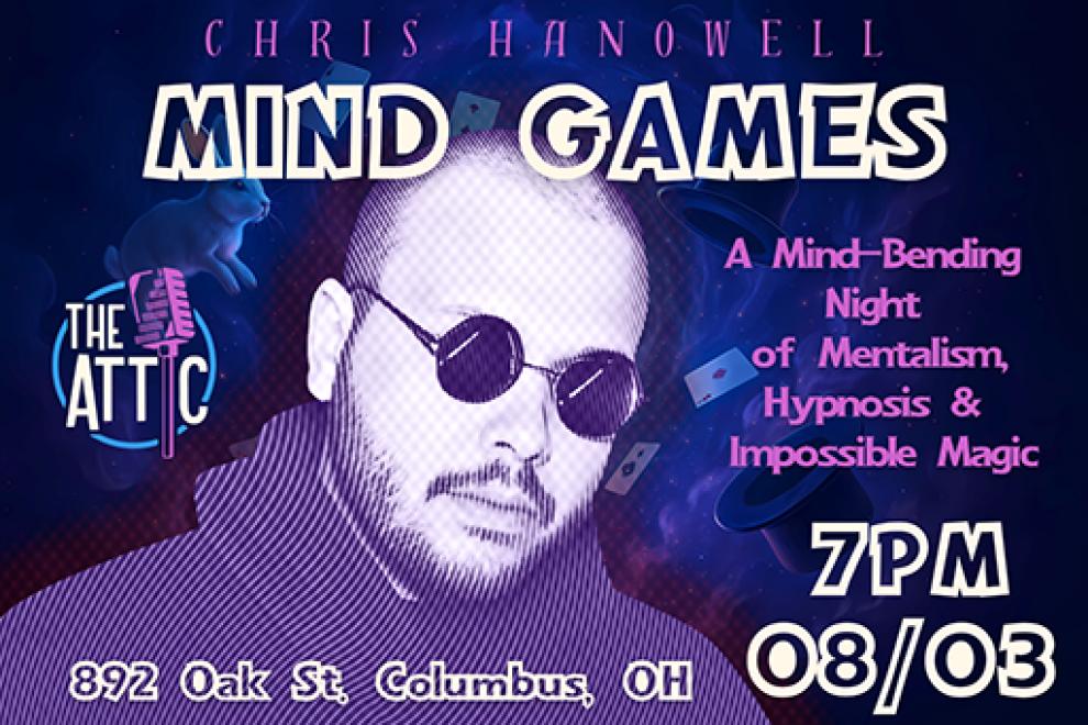 Mind Games - a Showcase of mentalism, hypnotism, and mind-bending magic